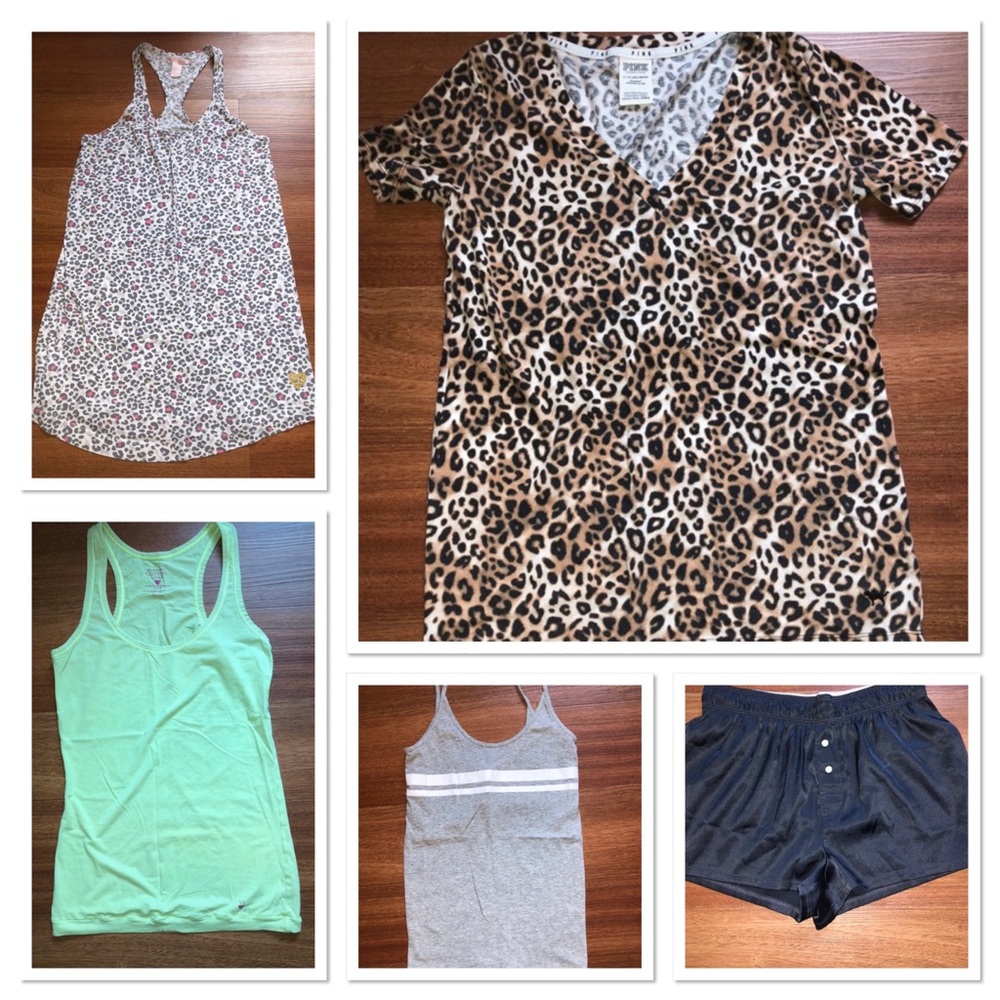 VS PINK Sleepwear Bundle of 5 (see pics)